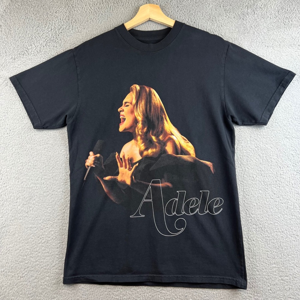 Adele Weekends With Las Vegas Residency Concert T-Shirt Black Mens Small